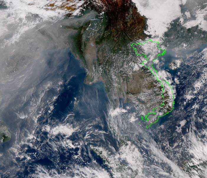 Ảnh vệ tinh (màu tự nhiên)